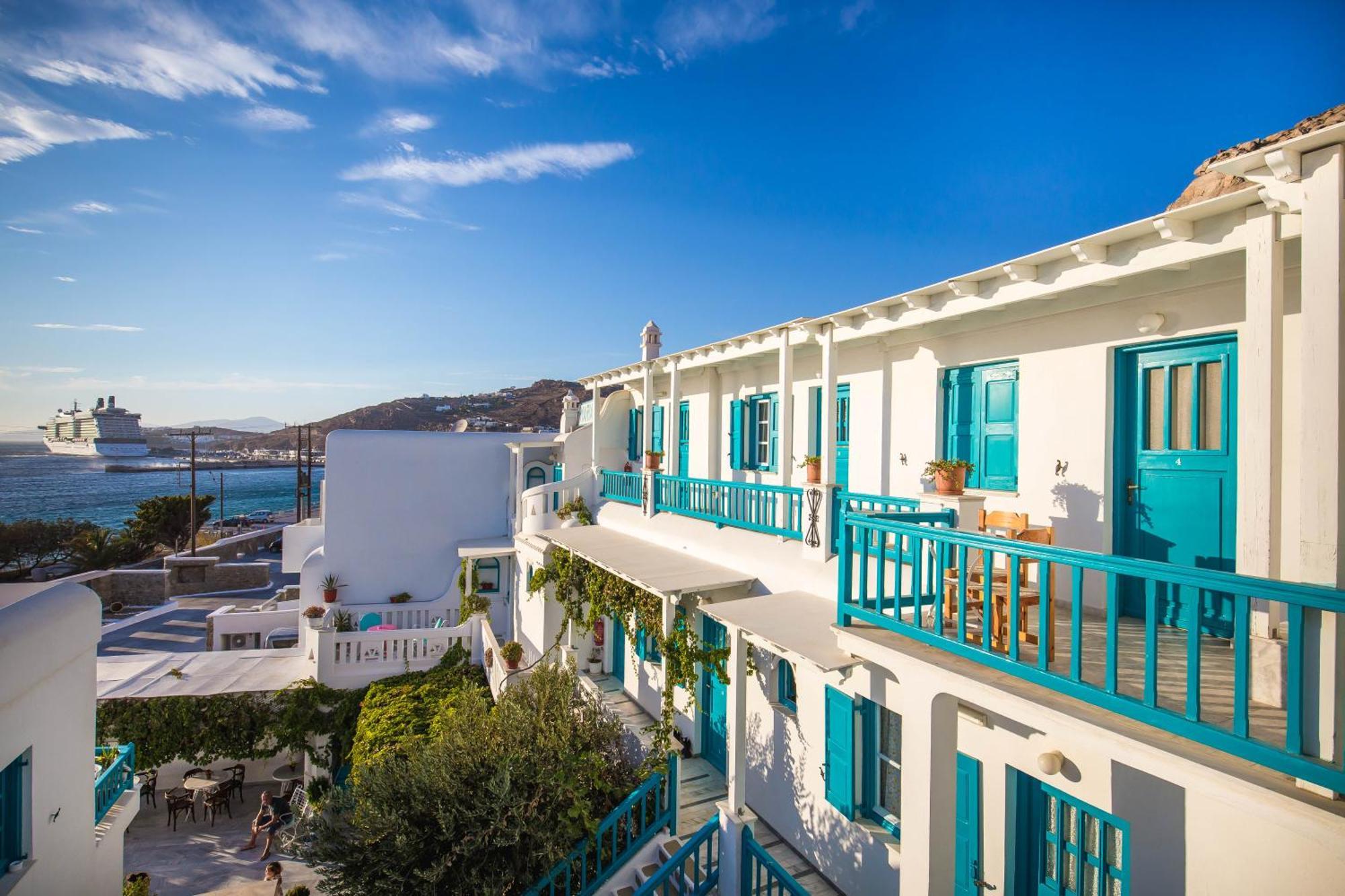Pension Marias Sea View Mykonos Town Extérieur photo