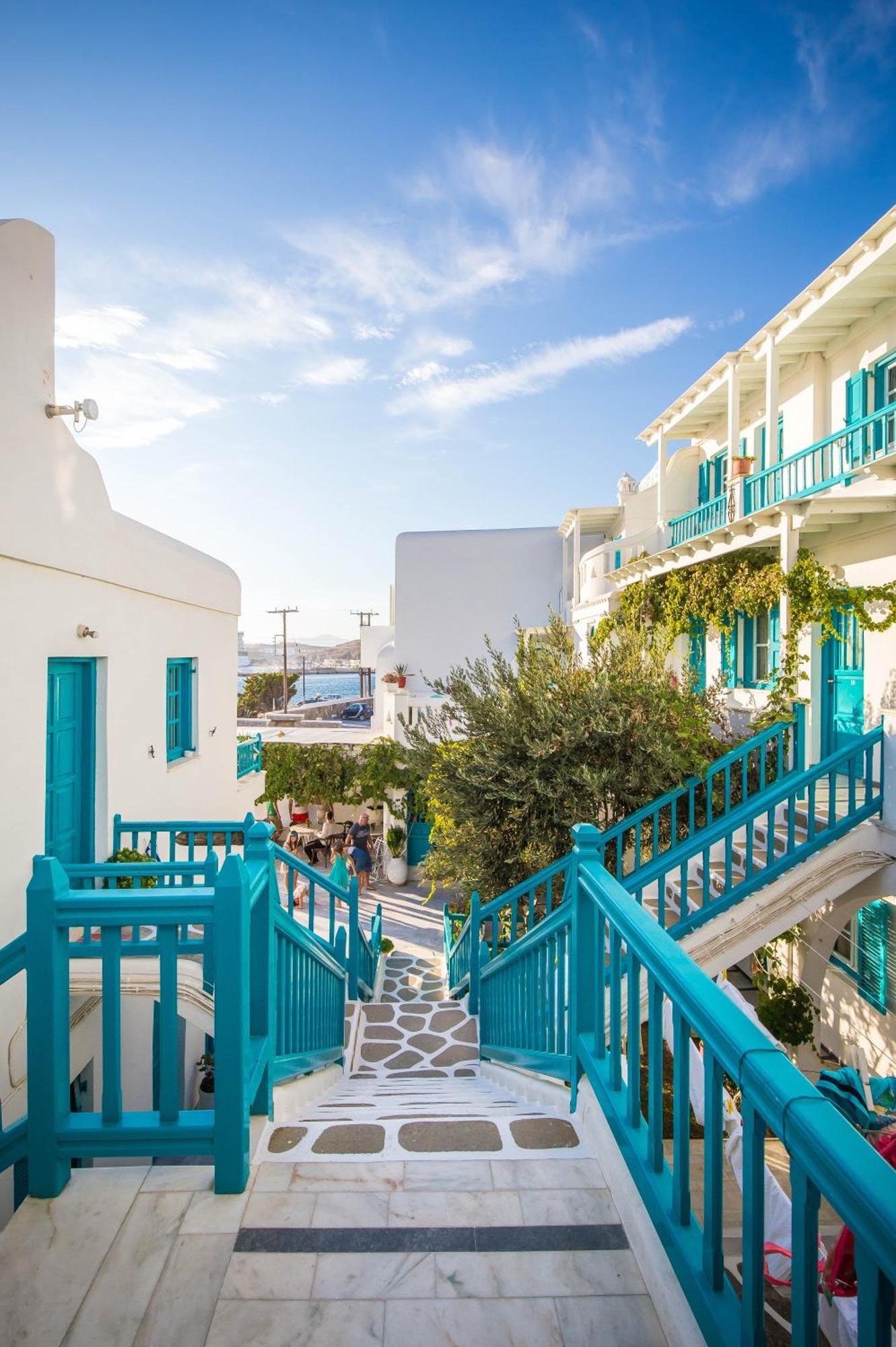 Pension Marias Sea View Mykonos Town Extérieur photo